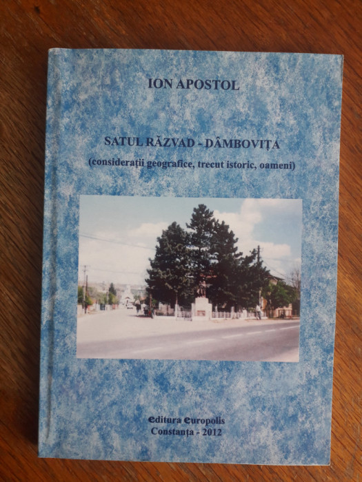 Satul Razvad, Dambovita - Ion Apostol, autograf / R4P2S