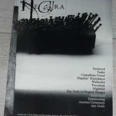 Revista Negura, articole formatii death,black metal,50 pagini,Negura Bunget