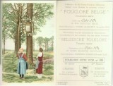 NI922 Folklore belge, Editi&eacute; par C&ocirc;te d&rsquo;Or, Le bon chocolat belge, Folklore C&ocirc;te d&rsquo;Or No 185, Deuxi&egrave;me s&eacute;rie
