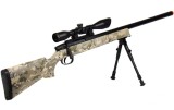 Cumpara ieftin SNIPER AIRSOFT M24 AWP,TEAVA METALICA CALIBRU 6MM,MASOARA 1,20CM,LUNETA,500 BILE