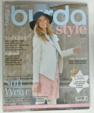 REVISTA BURDA STYLE Nr. 1 , 2015 , CATALOG DE MODA
