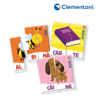 Joc Educativ Clementoni Agerino Silabe, Multicolor, 60 Piese, V&amp;acirc;rsta 4+ Ani foto