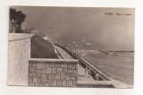 RF126 - Carte Postala - Eforie, Plaja si faleza, circulata 1962