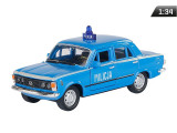 Model 1:34, Prl Fiat 125p Milicja, Albastru A884F125MIN, Carmotion