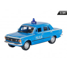 Model 1:34, Prl Fiat 125p Milicja, Albastru A884F125MIN