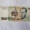 Brazilia 500 Cruzados 1990 Noua