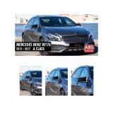 Capace oglinda tip Batman compatibile Mercedes Benz Seria A W176 2012-2018 Cod: BAT10036 / C558-BAT2, Lumi LUXURY