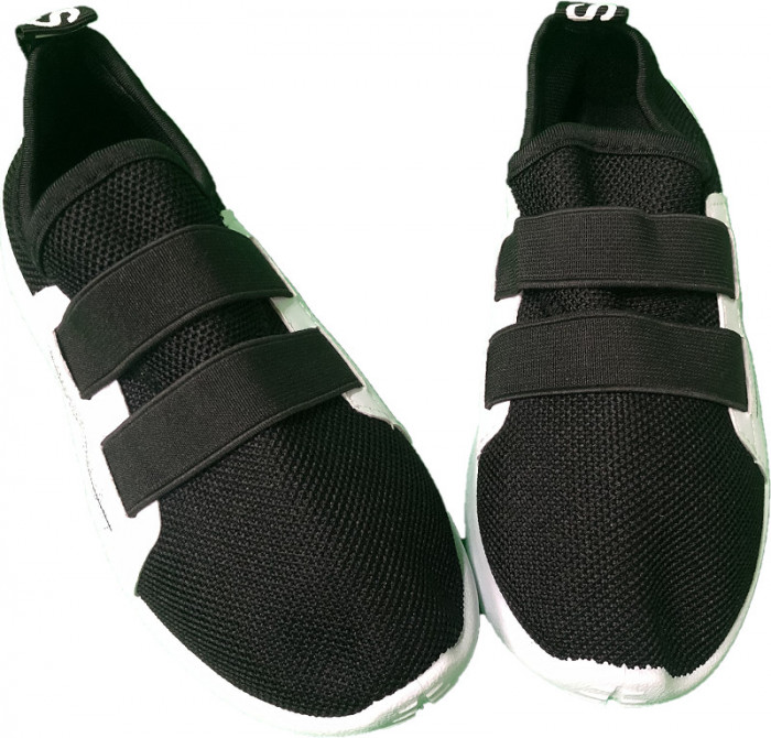 Adidasi negri cu elastic - 34