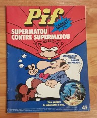 Revista Pif Gadget, nr. 343 (septembrie 1975). In limba franceza