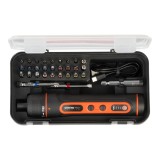 Surubelnita Electrica Strend Pro 3.6V Li-ion, Set 27 Biti, Cuplu Reglabil 0.1-5 Nm, USB-C, LED, 280g