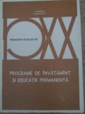 Programe de Invatamant si Educatie Permanenta - L. D&#039;Hainaut, 1981, Editura Didactica si Pedagogica, Pedagogia Secolului XX