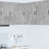 vidaXL Dulap suspendat de bucătărie Gri din beton 57 x 57 x 80 cm 885428