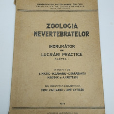 ZOOLOGIA NEVERTEBRATELOR - INDRUMATOR DE LUCRARI PRACTICE - PARTEA I - 1955