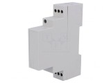 Carcasă pentru șină DIN, gri, 90x17x71mm