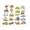 Set vehicule magnetice din lemn, Viga