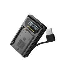 Nitecore UNK1 incarcator USB pentru Nikon EN-EL14 EN-EL14a EN-EL15 foto