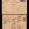 1943-1944 Romania - 2 CP intreguri cu stampile de cenzura TURNU SEVERIN 15 / 20