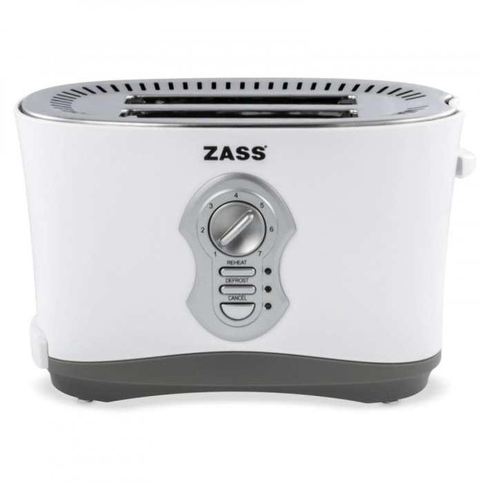 Prajitor de paine pentru 2 felii Zass ZST 05, 800W, Tavita frimituri - NOU