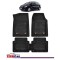 Covorase Auto TeamCar&reg; Tip Tavita Compatibile Mercedes-Benz B-Class W245 (2005&ndash;2011) Negru Material Rezistent