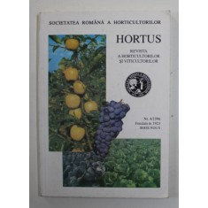 HORTUS - REVISTA A HORTICULTORILOR SI VITICULTORILOR , NR. 4 / 1996