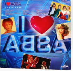 Abba - I Love Abba NM / VG+ vinil LP disc muzica pop Polystar Germania 1983