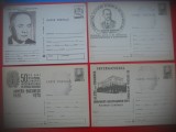 HOPCT LOT 4233 - 4 CARTI POSTALE - PERSONALITATI MEDICALE-DR SCARLAT LONGHIN-DR VICTOR GOMOIU- -NECIRCULATE, Necirculata, Printata