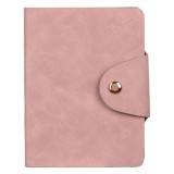 Carnetel Notite, A6, 96 File, Cu Magnet, Coperta Dura, Roz, Oem