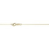 Lant din Aur 14K, lungime 45 cm, model Box Chain 0.7 mm, inchidere cu Spring Ring