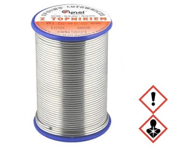 S&amp;acirc;rmă de lipit 1,5mm 0,5kg cu plumb 190&amp;deg;C foto