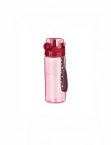 Sticla pentru apa cu buton rosie 500ml
