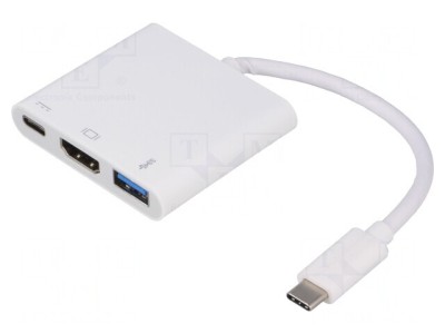 Adaptor USB 3.0/3.1 200mm Alb foto
