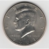 HALLF DOLAR D - DENVER 2003 UNC