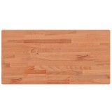 Cumpara ieftin Blat de masa 100x50x1,5 cm dreptunghiular, lemn masiv de fag