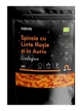 Spirale cu Linte Rosie si In Auriu Eco 250 grame Niavis