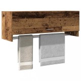 vidaXL Șifonier, lemn vechi, 100x32,5x35 cm, PAL