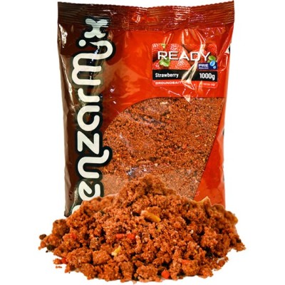 Groundbait BENZAR MIX Ready Carp, Capsuna, 1kg foto