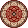 Covor Clasic, Lotos 523, Rosu, Rotund, 100x100 cm, 1800 gr/mp - 150x150 cm