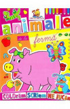 Animale de la Ferma - Coloram, scriem, ne jucam