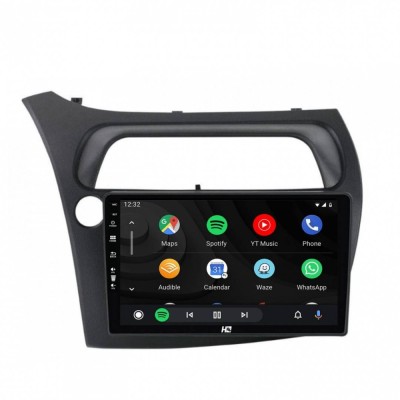 Navigatie Honda Civic Hatchback (2006-2011) 8GB RAM Android 13 Octacore Slot Sim 4G DSP GPS Wi-FI Carplay Android Auto USB Bluetooth Waze Touchscreen foto