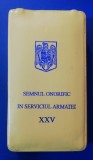 QW15 1 - cutie - semnul onorific in serviciul armatei - 25 ani - subofiteri
