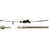 Cablu frana mana Opel Corsa C (X01) 09.00-12.12, Fata, TRW