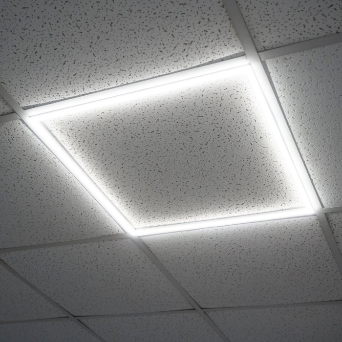 Panou LED slim 48W, 220V, 595x595x7mm pentru tavan casetat Breckner Germany