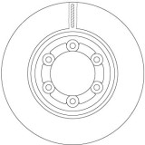 TRW DF6984 Disc frana