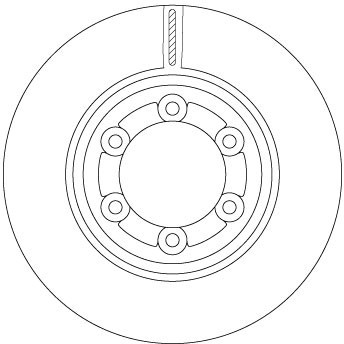 TRW DF6984 Disc frana foto