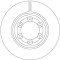 TRW DF6984 Disc frana