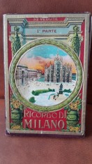 Ricordo di Milano, partea I, album foto foto