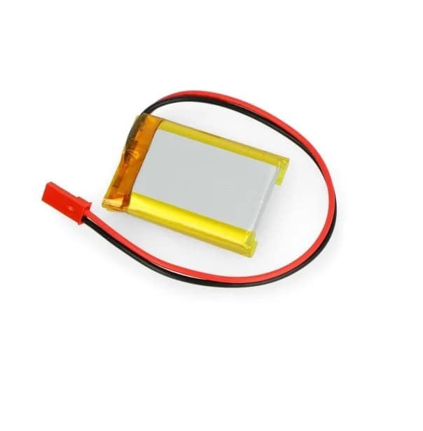 Acumulator Lithium Polymer 15612 1000mAh 1S 3.7V conector JST-BEC 40x30x8mm AKYGA Battery