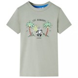 Tricou pentru copii, kaki deschis, 104