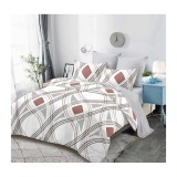 Cumpara ieftin Lenjerie de Pat Bumbac Finet 6 Piese cu Elastic - DNA130