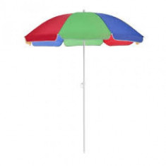 Umbrela plaja rotunda d:240cm foto